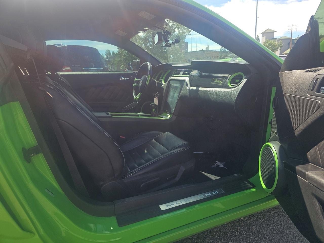 2014 Ford Mustang Gt Green vin: 1ZVBP8CFXE5312515