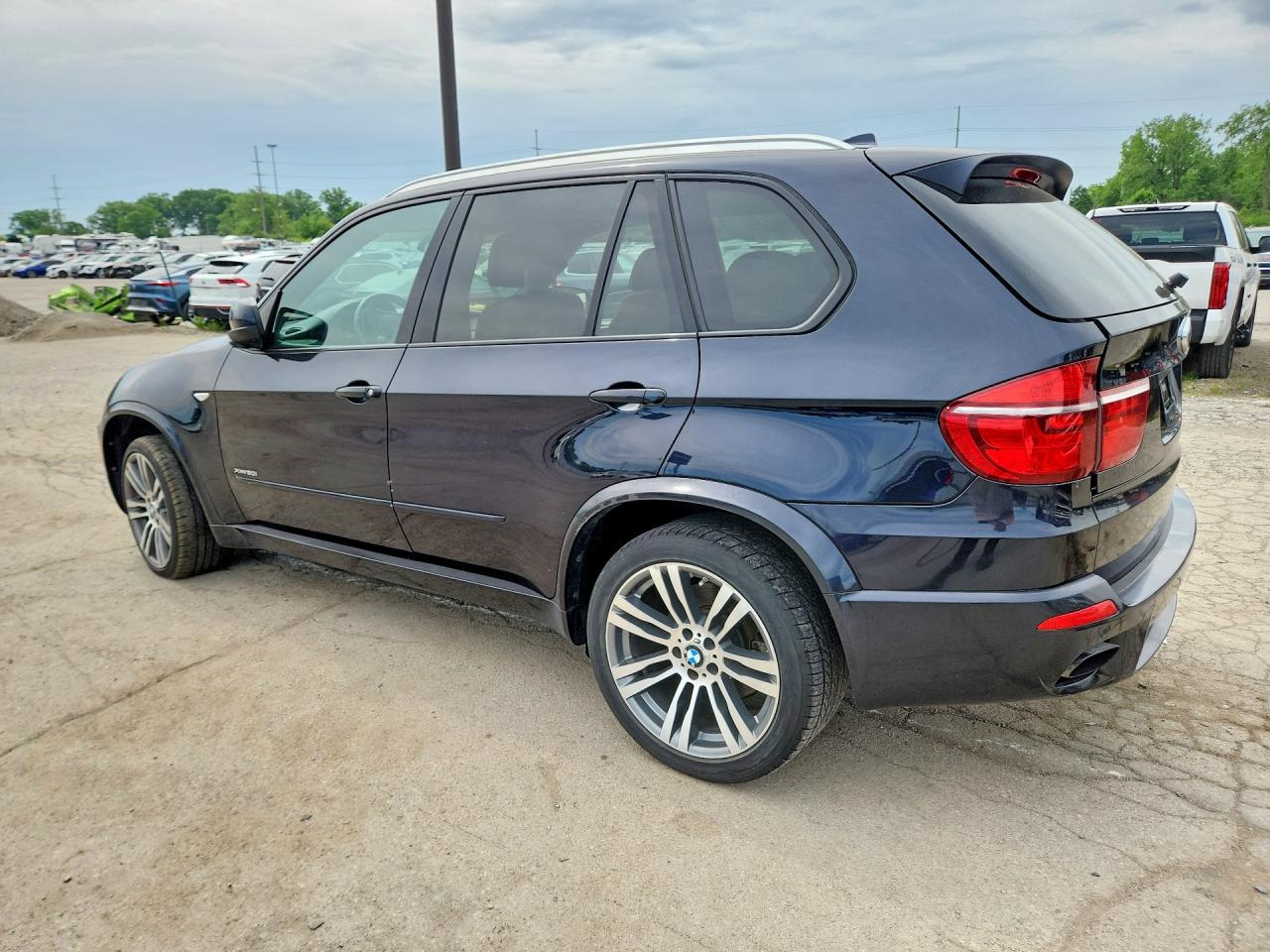 2013 Bmw X5 Xdrive50i Black vin: 5UXZV8C55D0C16500