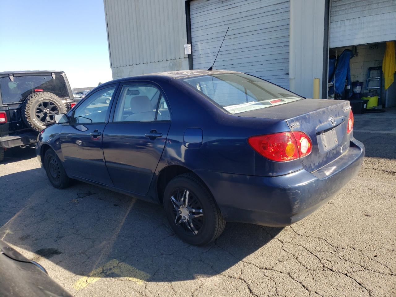 2004 Toyota Corolla Ce Blue vin: 1NXBR32E14Z221626