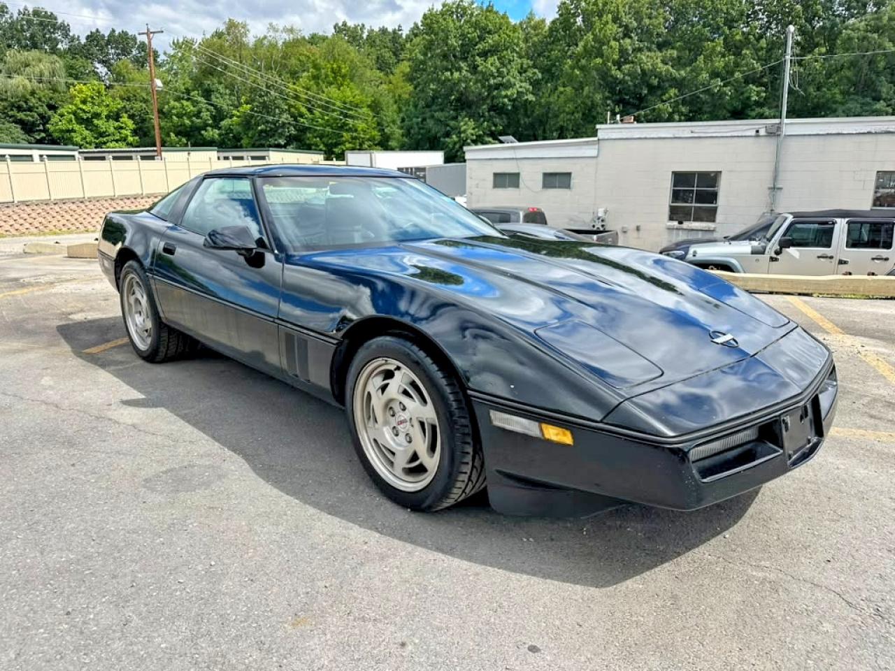 1990 Chevrolet Corvette Black vin: 1G1YY2381L5112976