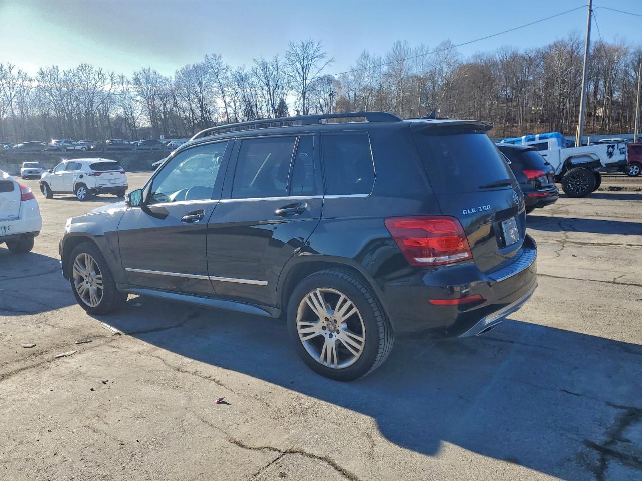 2015 Mercedes-benz Glk 350 4matic Black vin: WDCGG8JB7FG344234