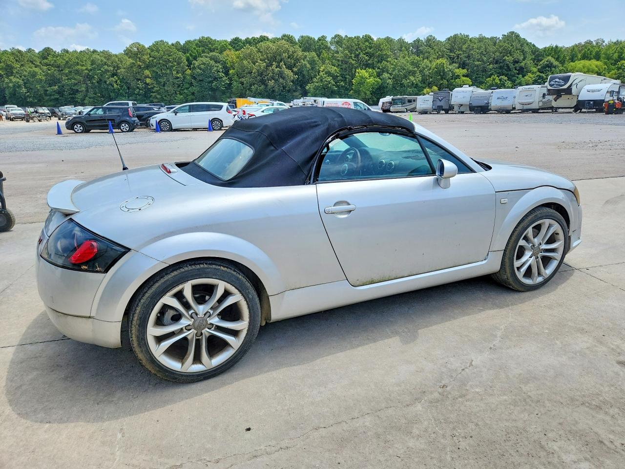 2001 Audi Tt Quattro Silver vin: TRUUT28N411017566