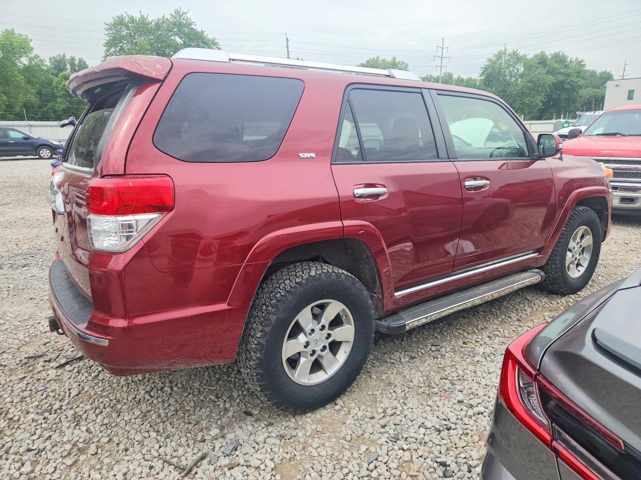 2012 Toyota 4runner Sr5 Red vin: JTEBU5JR1C5082671