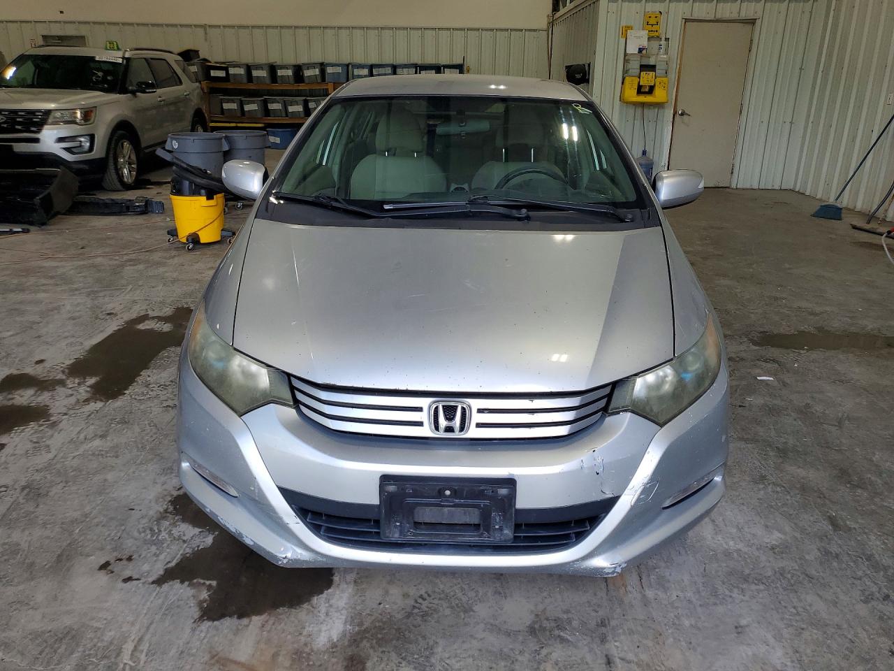 2010 Honda Insight Ex Silver vin: JHMZE2H77AS008333