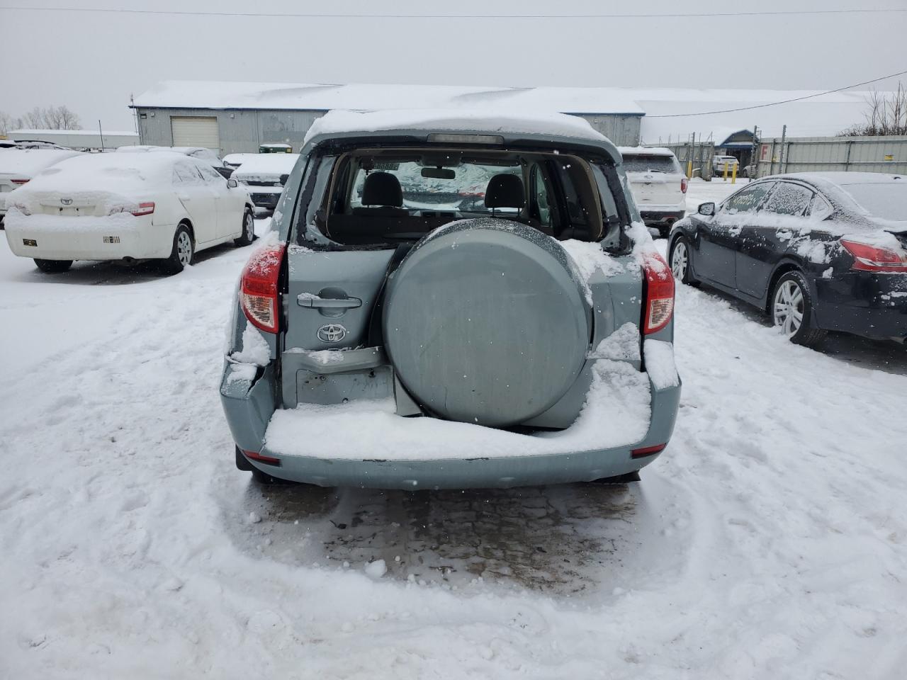 2008 Toyota Rav4 Limited Gray vin: JTMBD31V385185927