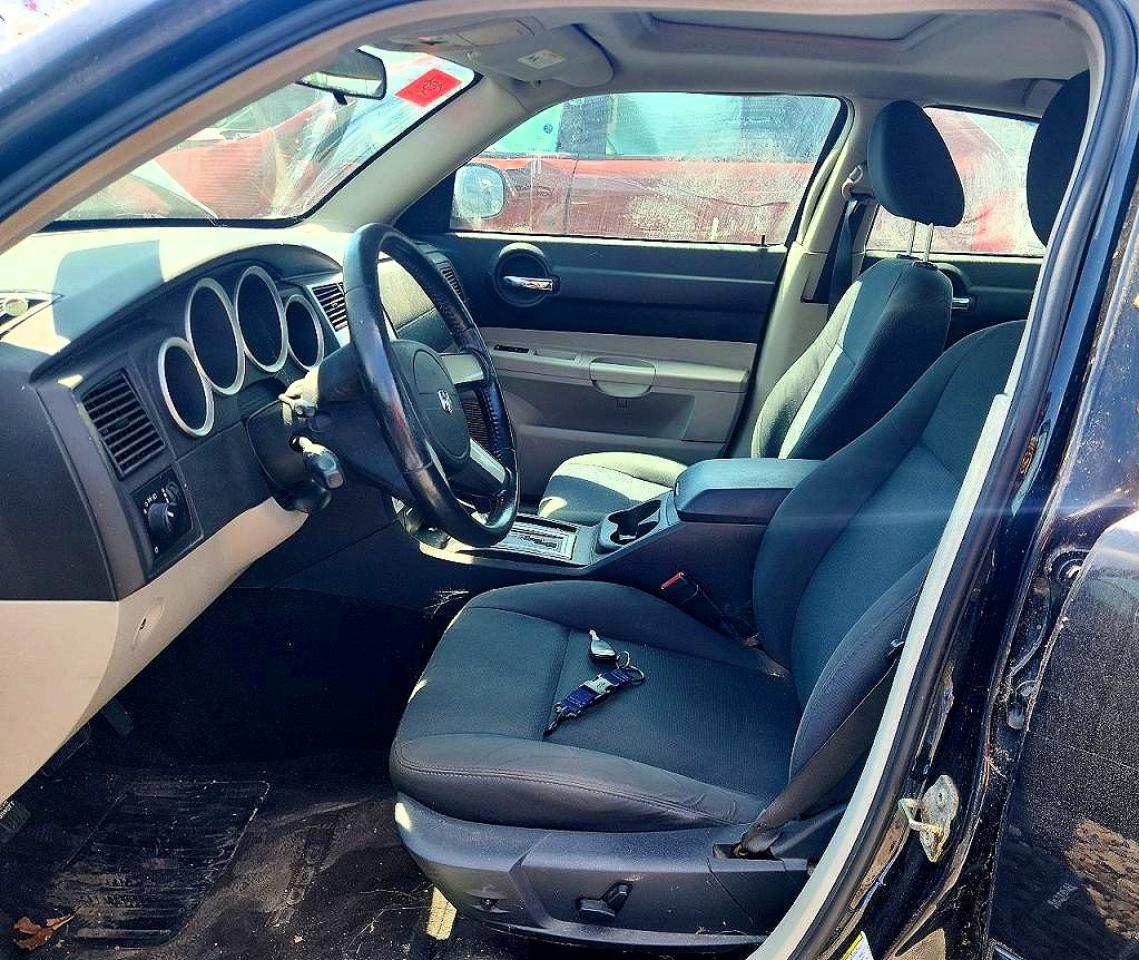 2007 Dodge Charger Se Black vin: 2B3KA43G17H637153