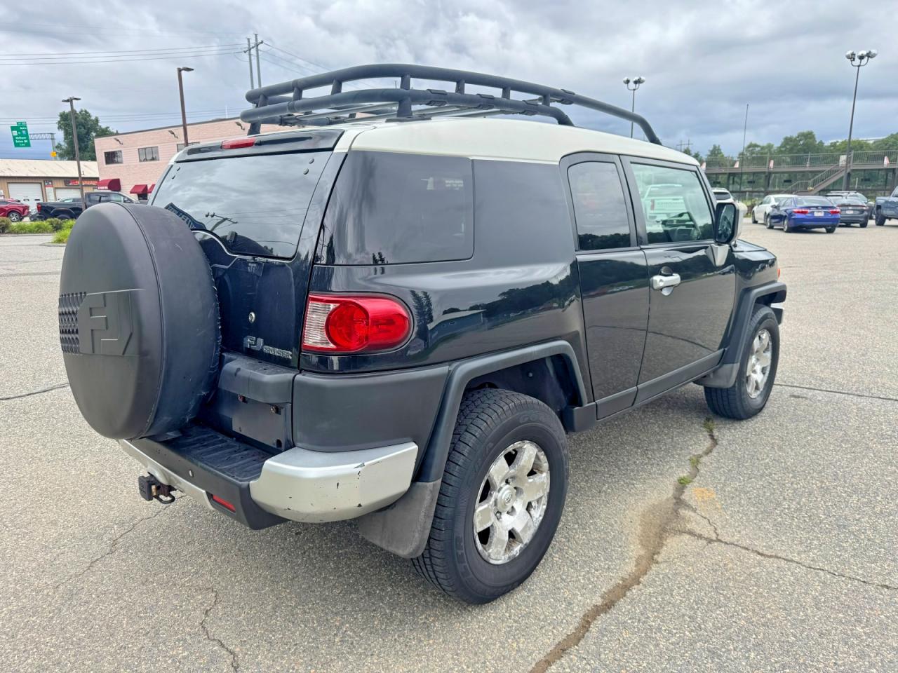 2008 Toyota Fj Cruiser Base Black vin: JTEBU11F58K032394