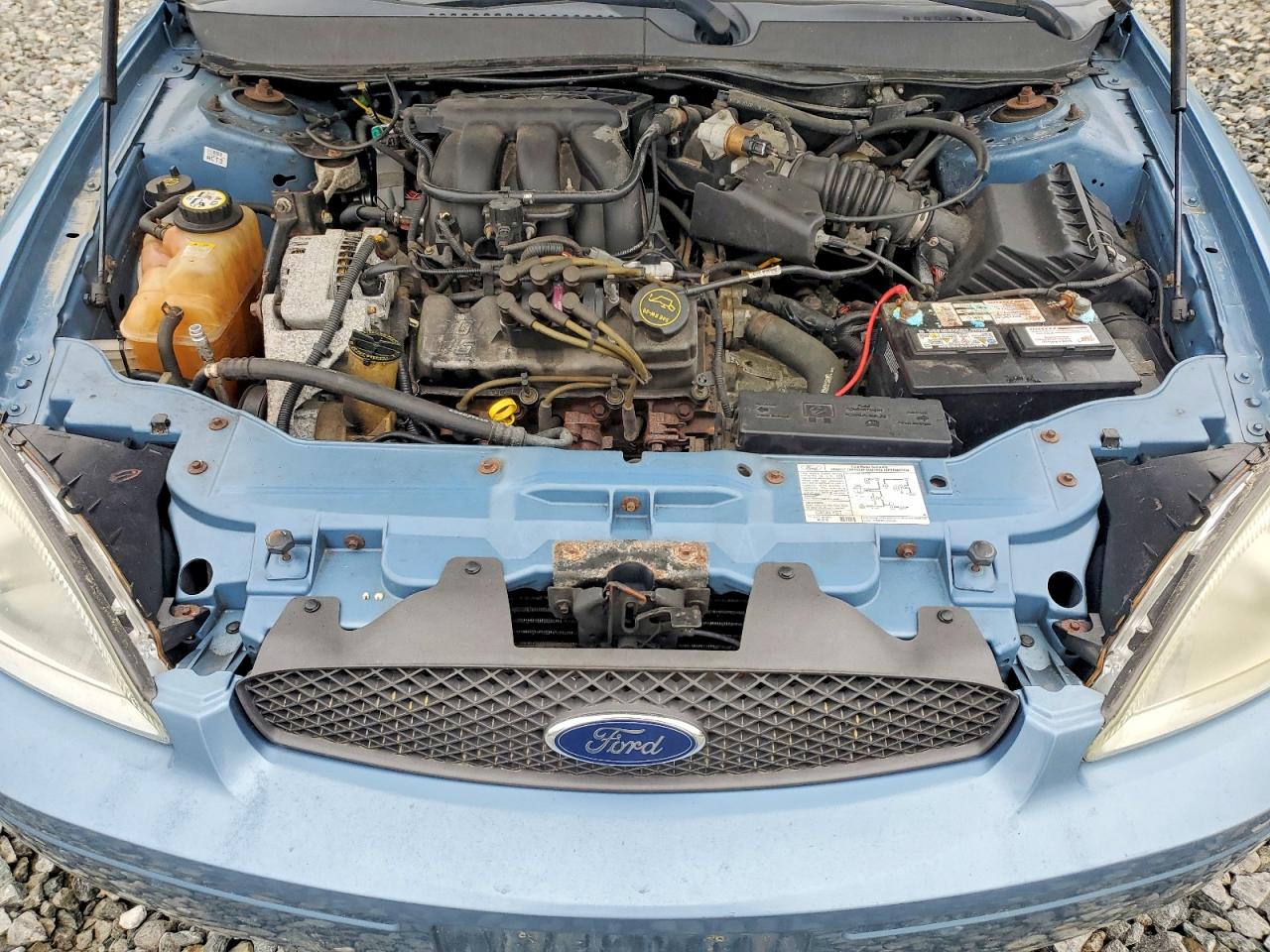 2005 Ford Taurus Se Blue vin: 1FAFP53245A165119