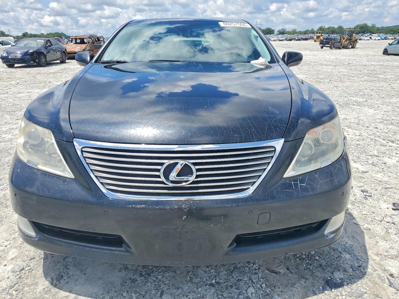 2007 Lexus Ls 460 Black vin: JTHBL46F975018317
