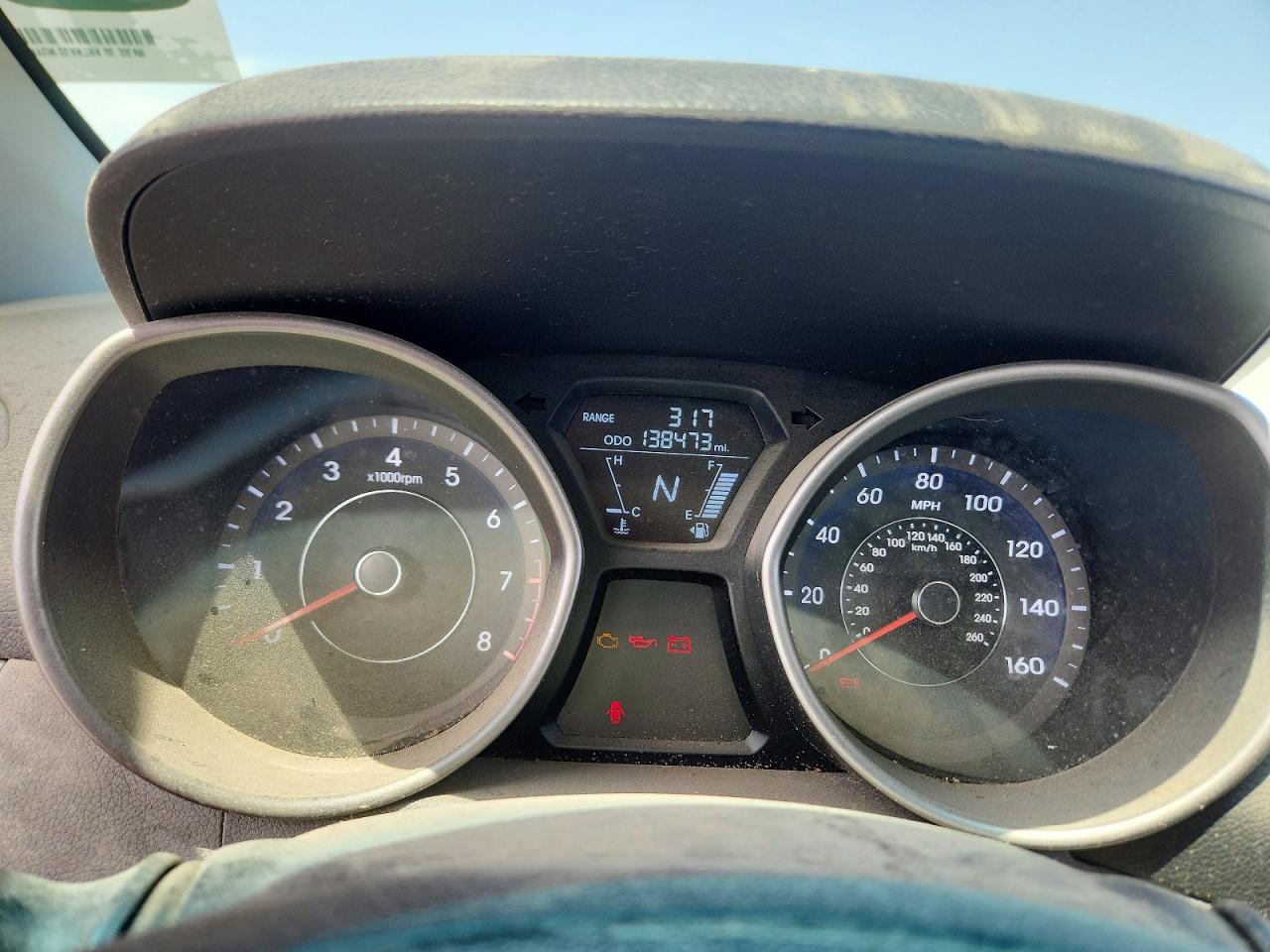 2013 Hyundai Elantra Gls Серебряный vin: 5NPDH4AE6DH346168