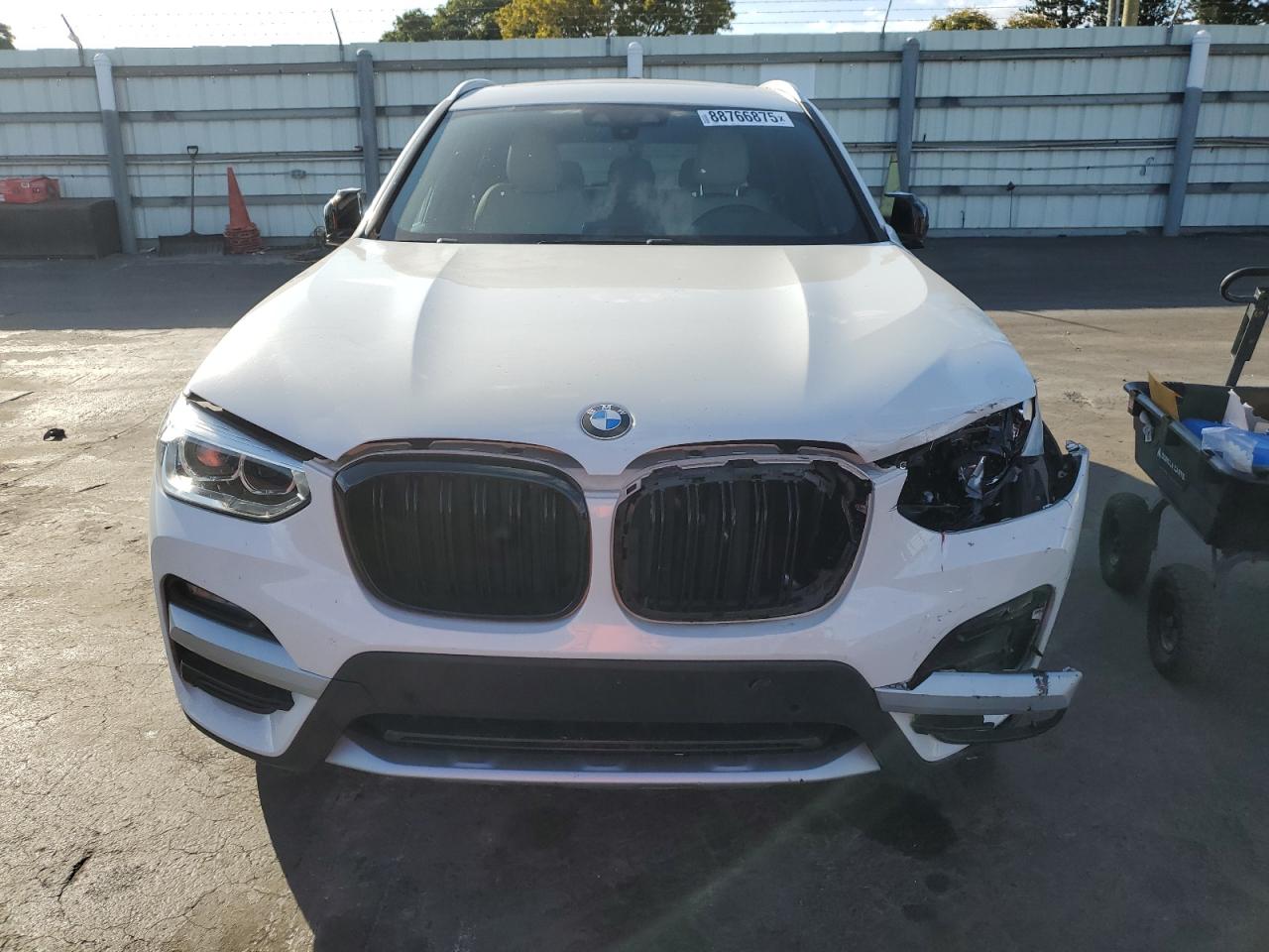 2020 Bmw X3 Sdrive30i White vin: 5UXTY3C0XL9B53845