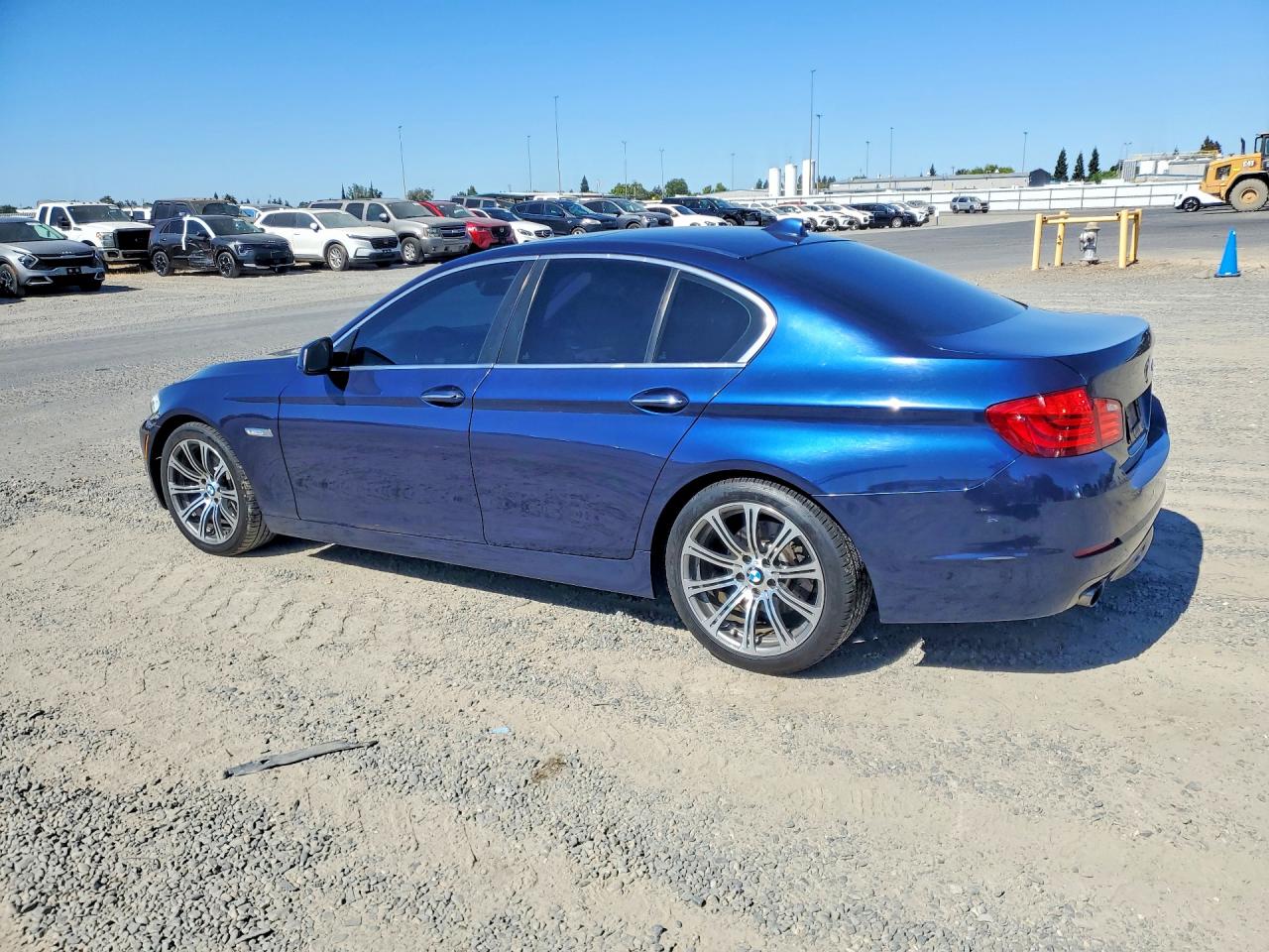 2011 Bmw 535 I Blue vin: WBAFR7C51BC804578