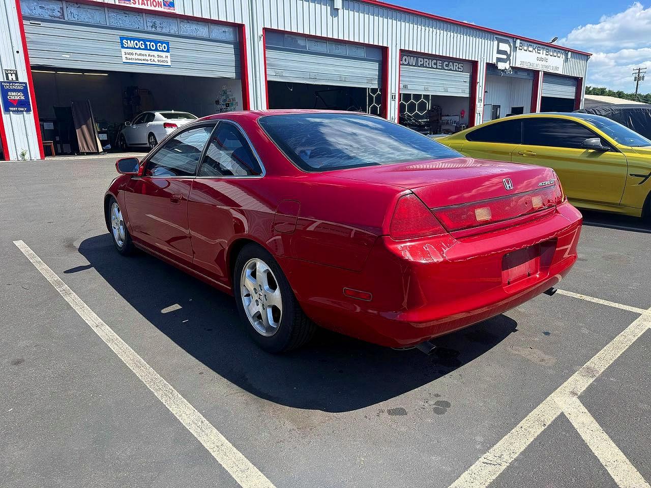 1999 Honda Accord Ex Red vin: 1HGCG2251XA010541