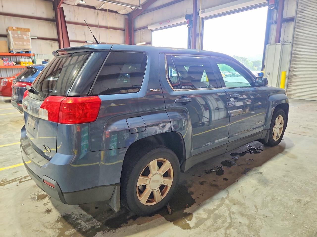 2012 Gmc Terrain Sle Blue vin: 2GKFLREK3C6212231