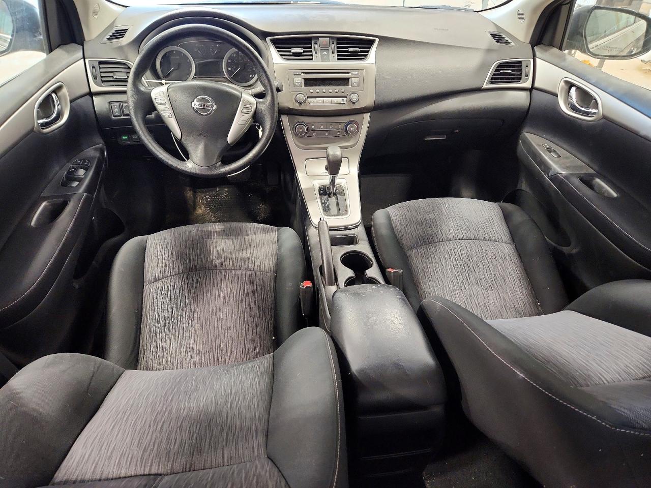 2014 Nissan Sentra Sv Gray vin: 3N1AB7AP8EY265770
