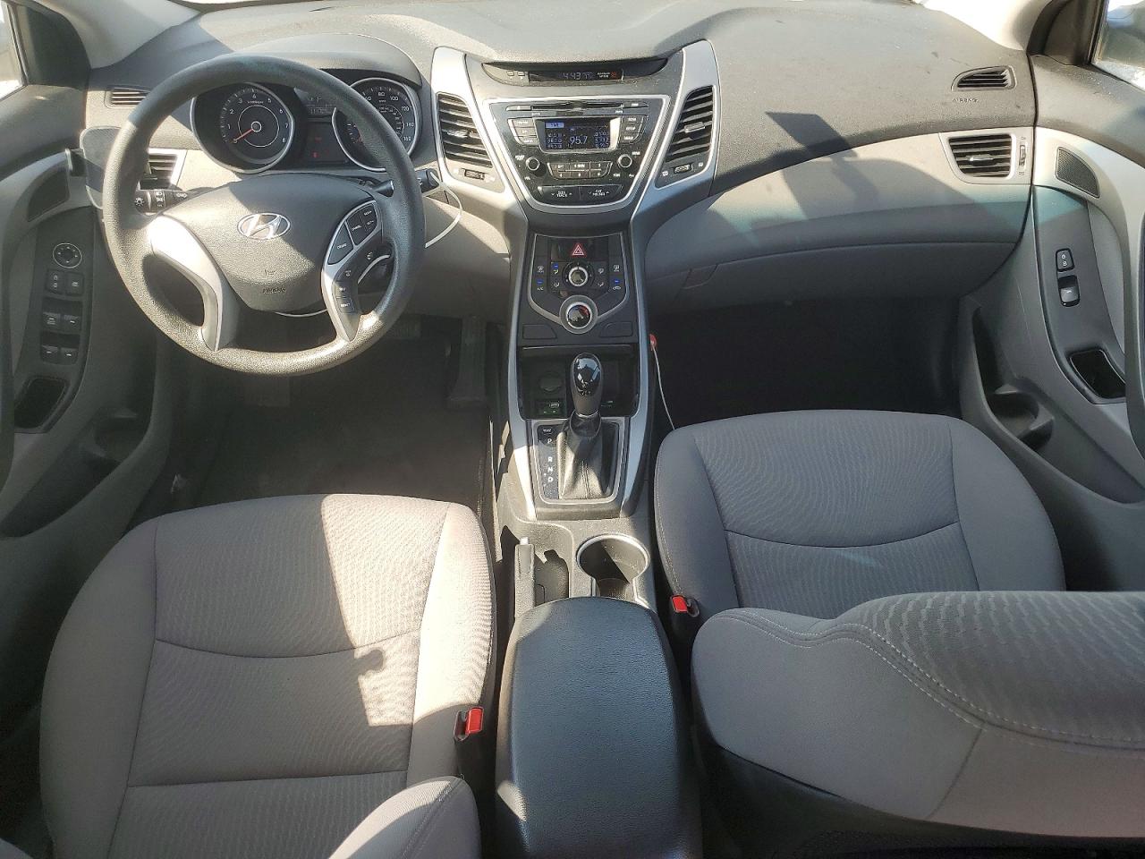 2015 Hyundai Elantra Se Silver vin: KMHDH4AE5FU452390