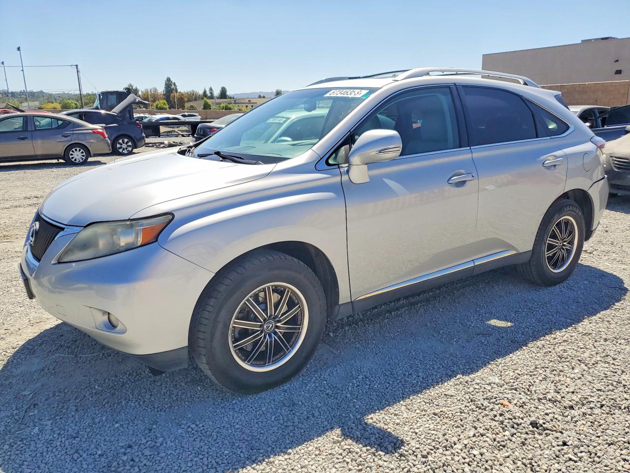 2010 Lexus Rx 350 Silver vin: 2T2ZK1BA2AC031122