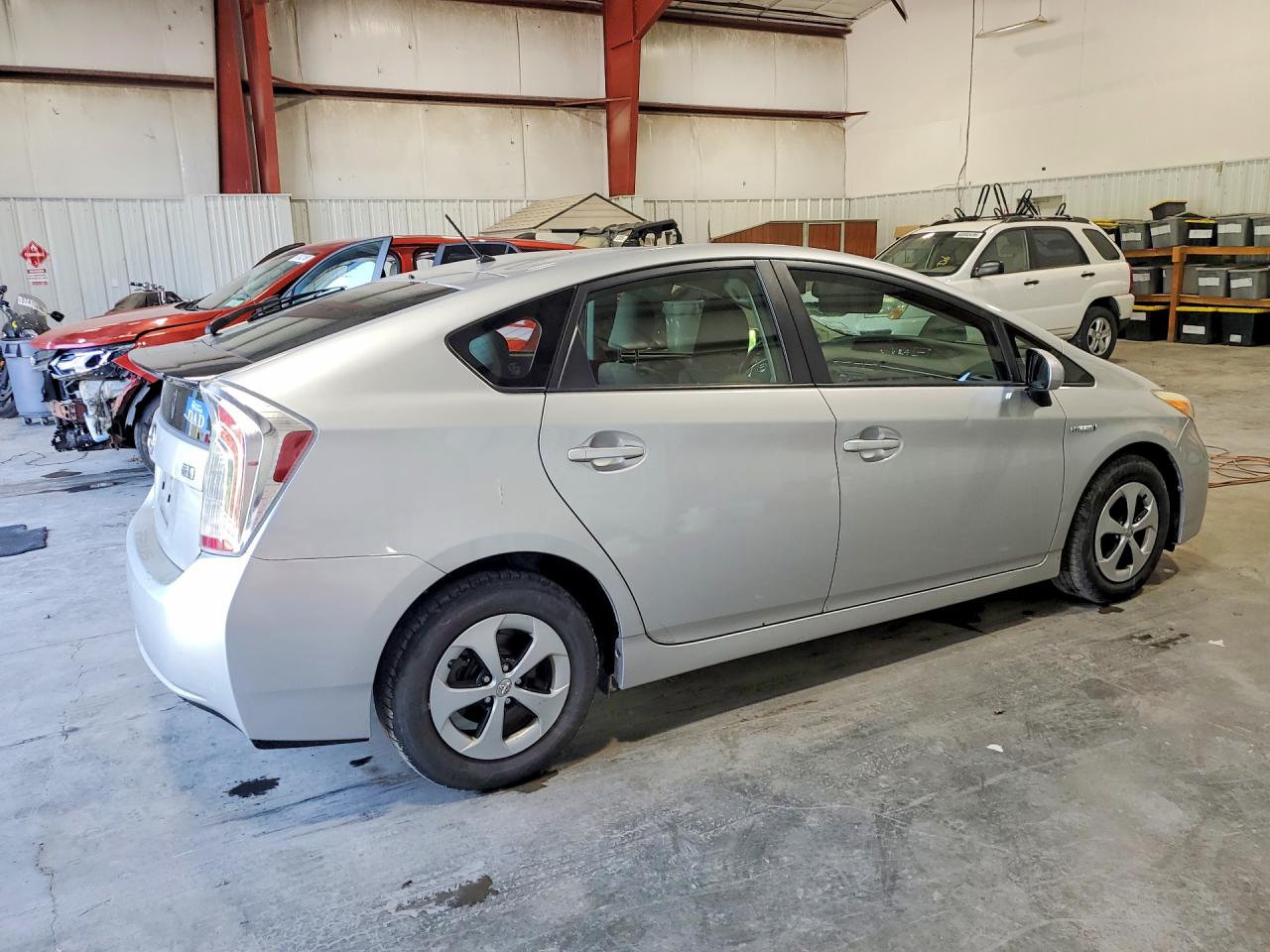 2014 Toyota Prius Two Silver vin: JTDKN3DU5E1767482