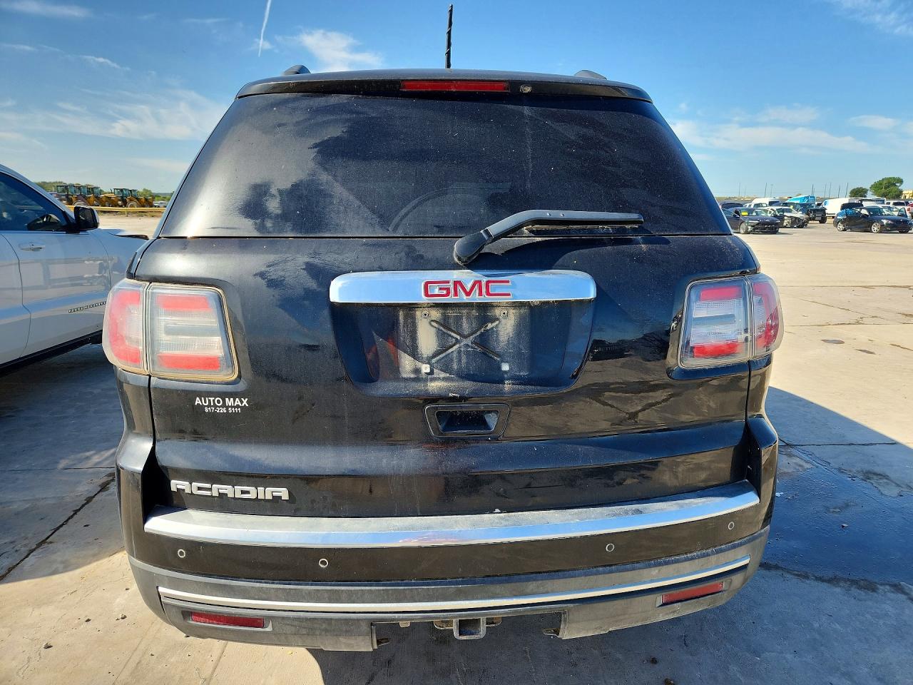 2016 Gmc Acadia Slt Black vin: 1GKKRRKD2GJ184370
