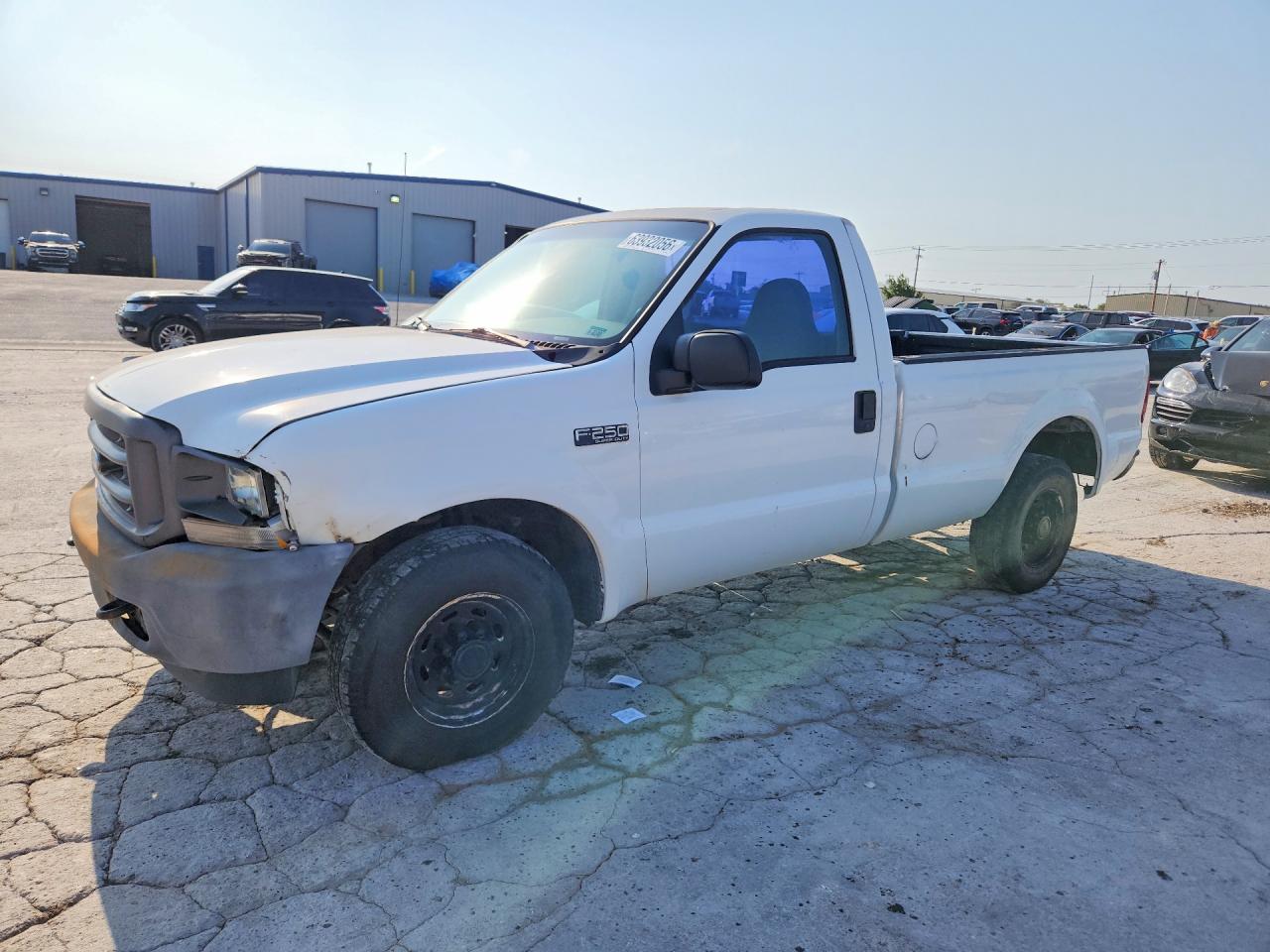 2004 Ford F250 Super Duty White vin: 1FTNF20L04EC25800