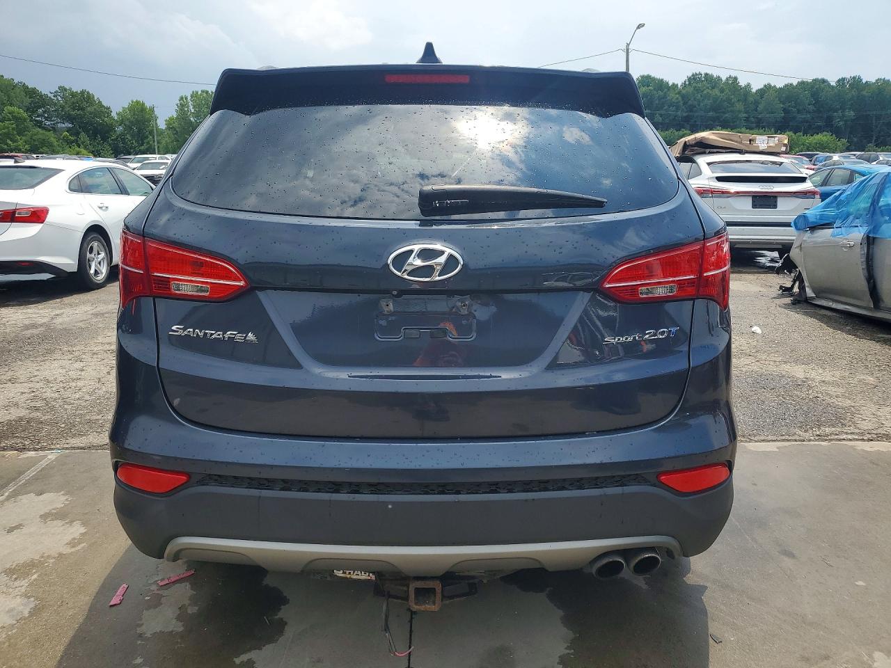 2014 Hyundai Santa Fe Sport 2.0t Blue vin: 5XYZU3LA1EG169236