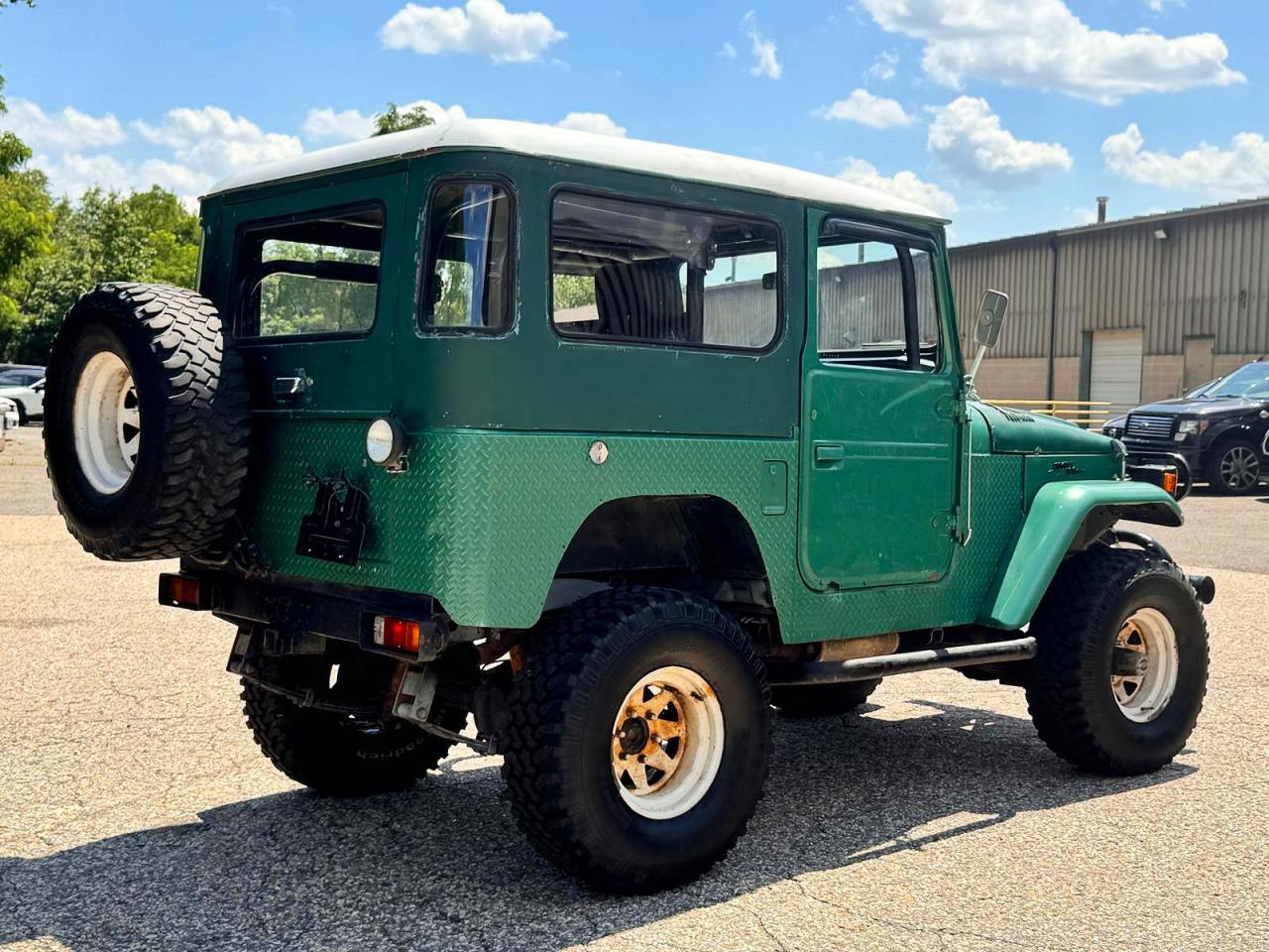 1977 Toyota Fj Cruiser Green vin: fj40249800