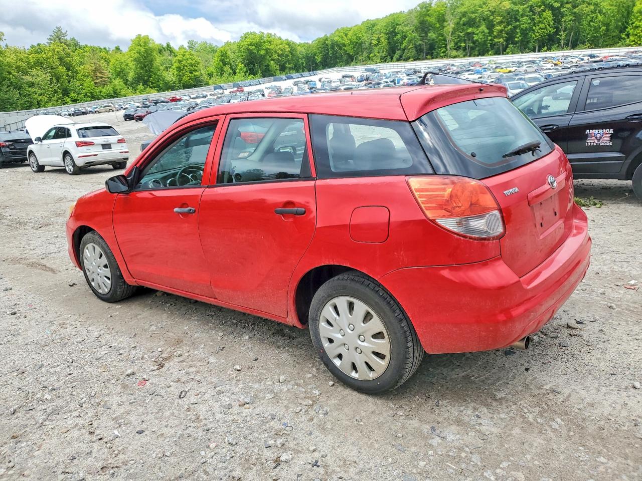 2003 Toyota Corolla Matrix Xr Красный vin: 2T1KR32E73C047058