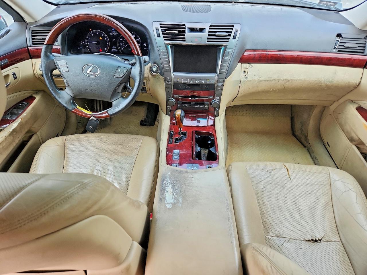 2007 Lexus Ls 460 Green vin: JTHBL46F275018658