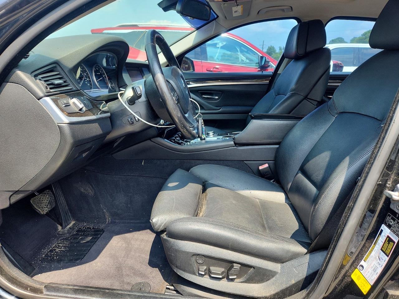 2011 Bmw 528 I Черный vin: WBAFR1C50BC750171