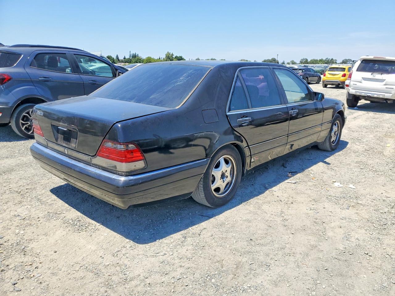 1999 Mercedes-benz S 320 Black vin: WDBGA33G5XA407062