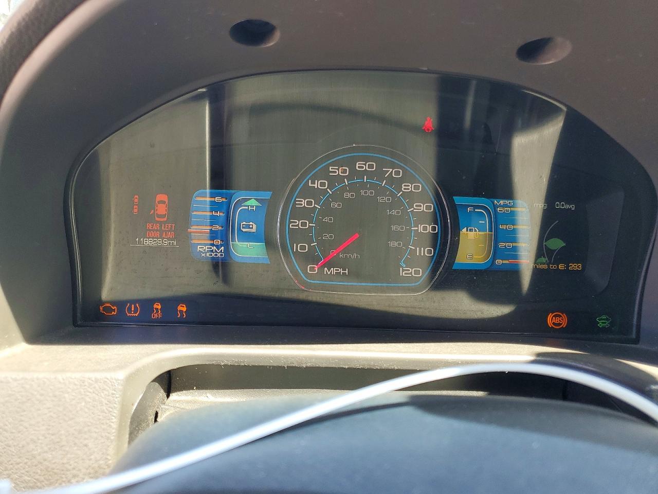 2011 Ford Fusion Hybrid Серый vin: 3FADP0L35BR110201