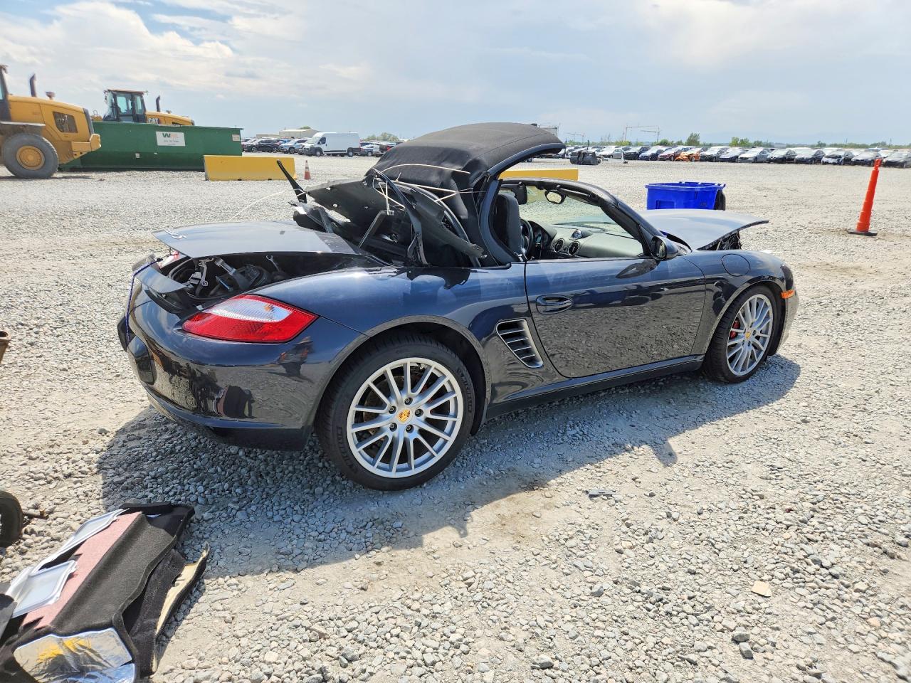 2006 Porsche Boxster S Gray vin: WP0CB29846U730409