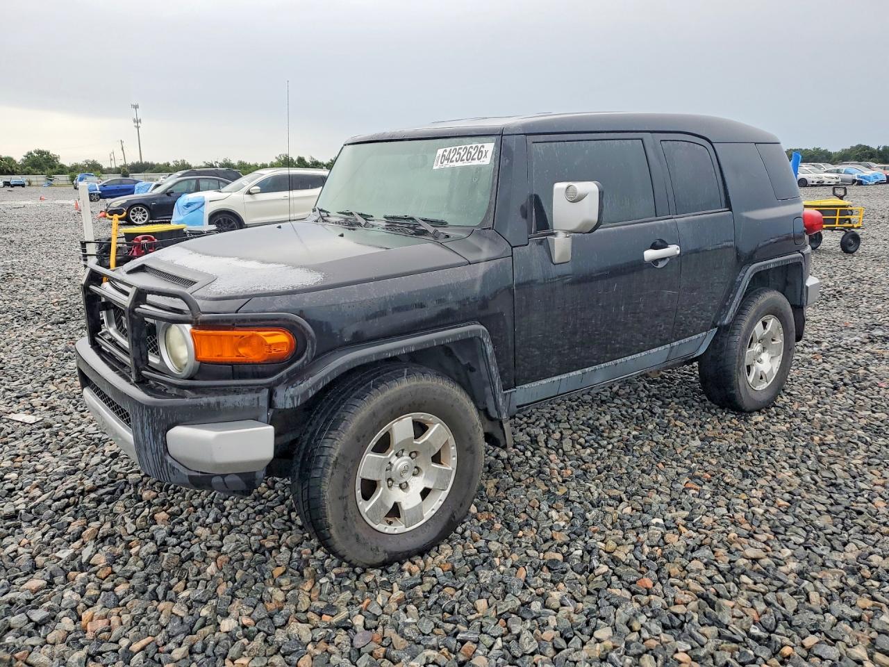 2008 Toyota Fj Cruiser Base Черный vin: JTEBU11F280106916