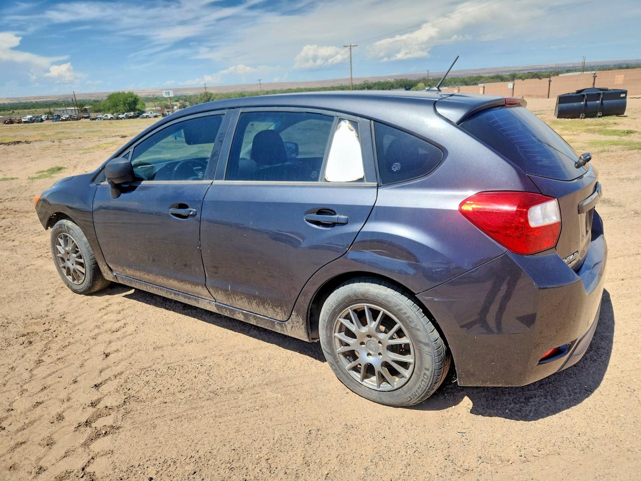 2013 Subaru Impreza Gray vin: JF1GPAA62DH815574