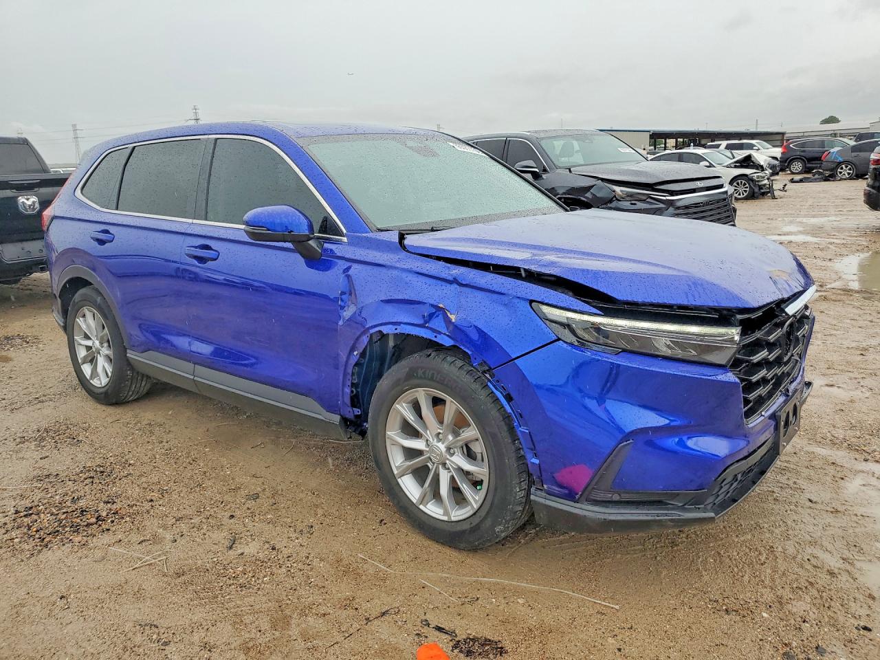 2025 Honda Cr-v Exl Синий vin: 2HKRS3H73SH306037