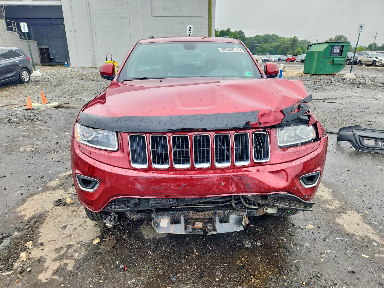 2014 Jeep Grand Cherokee Laredo Burgundy vin: 1C4RJFAG5EC135886