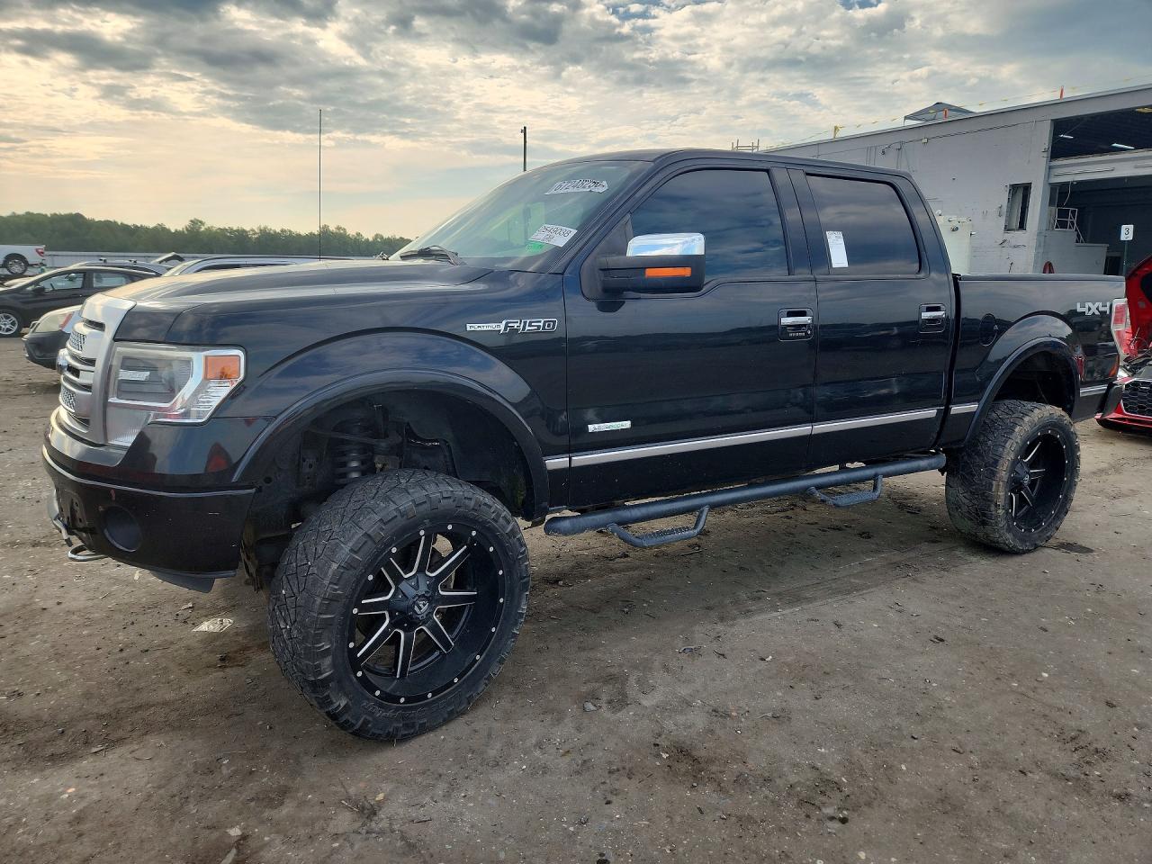 2013 Ford F150 Supercrew Black vin: 1FTFW1ET8DFA73296
