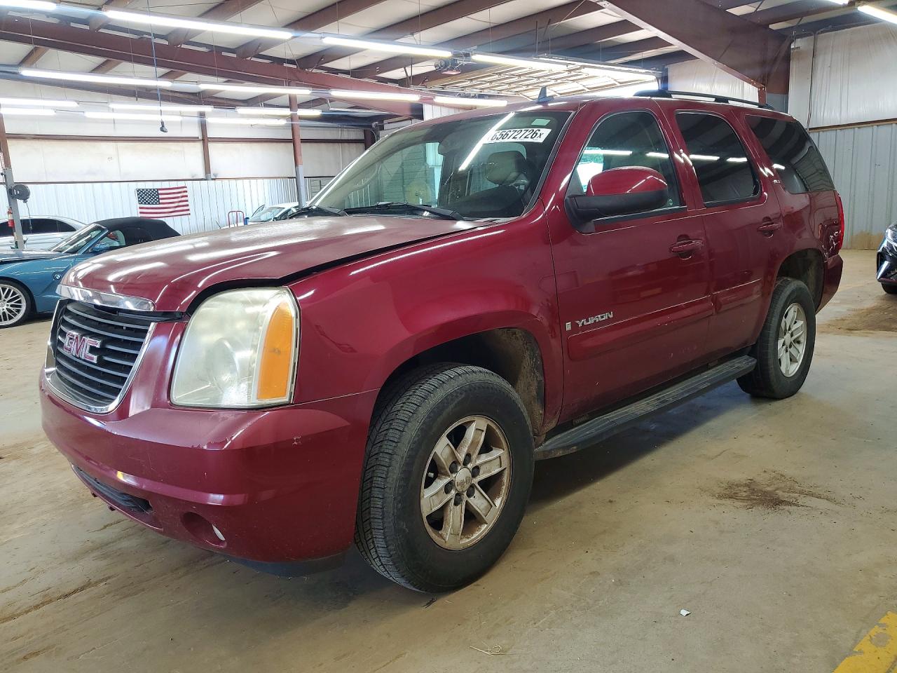 2007 Gmc Yukon Burgundy vin: 1GKFK130X7R327599