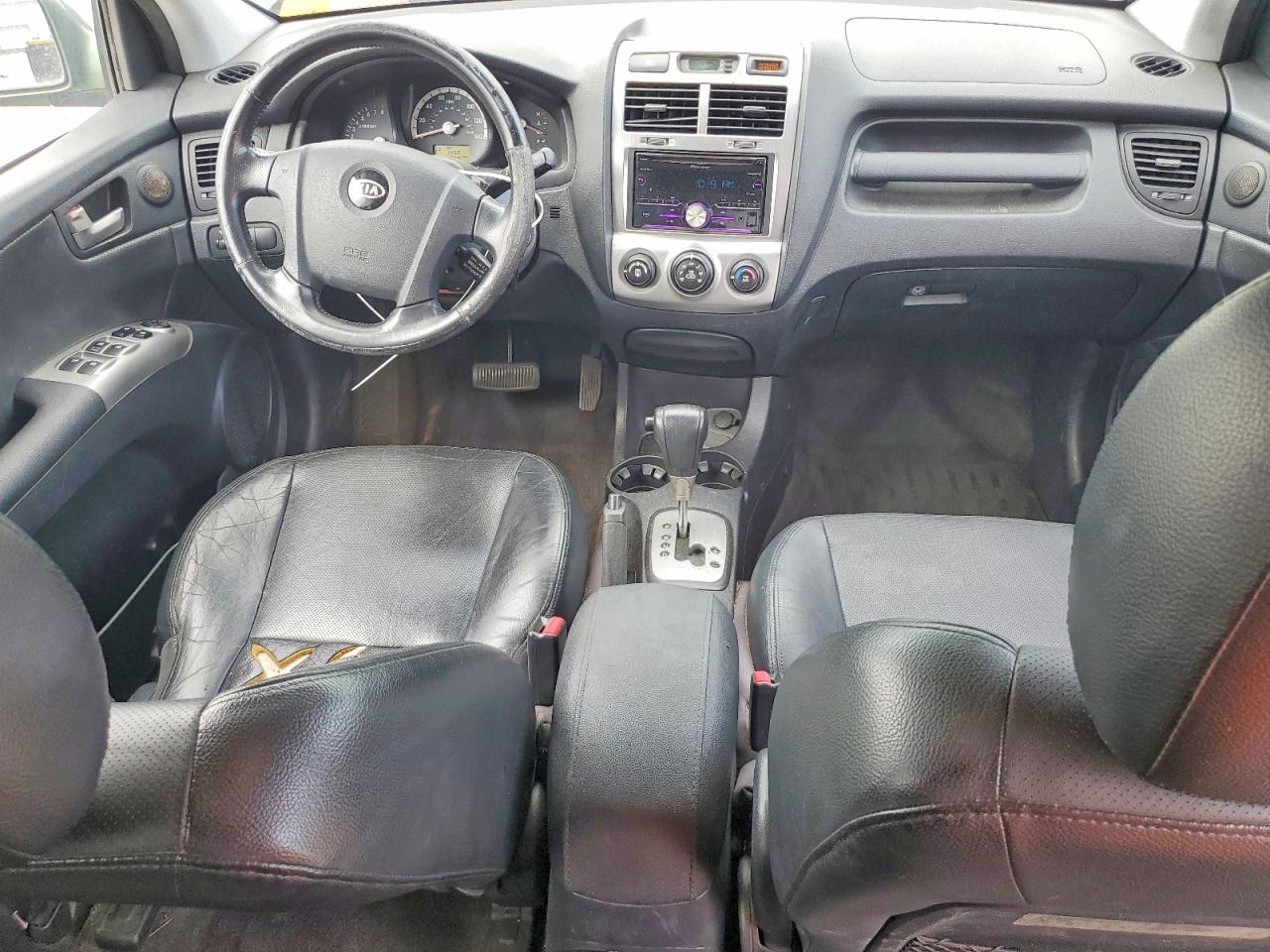 2007 Kia Sportage Lx Зеленый vin: KNDJF723577341978