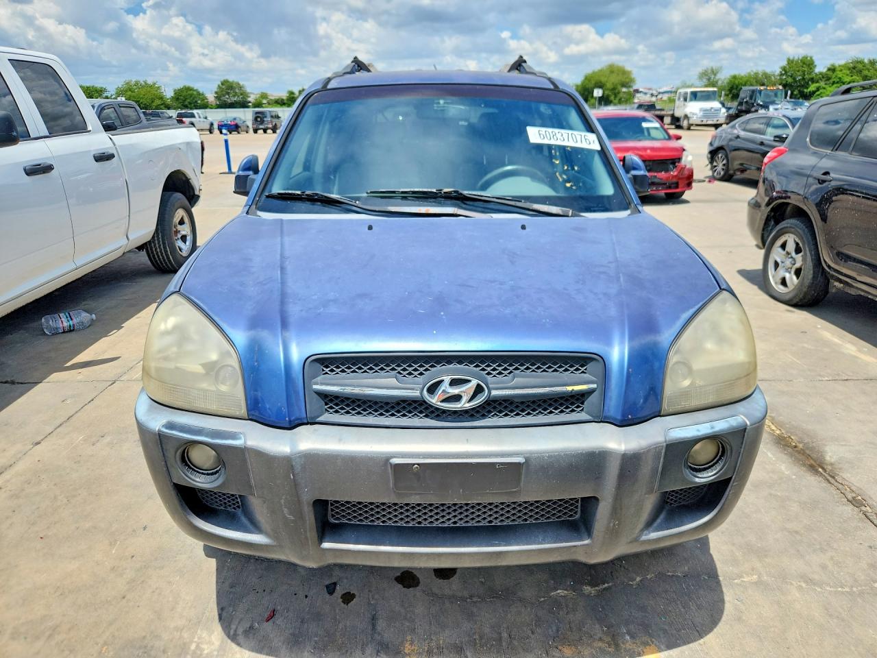 2006 Hyundai Tucson Gls Blue vin: KM8JN72D86U306715