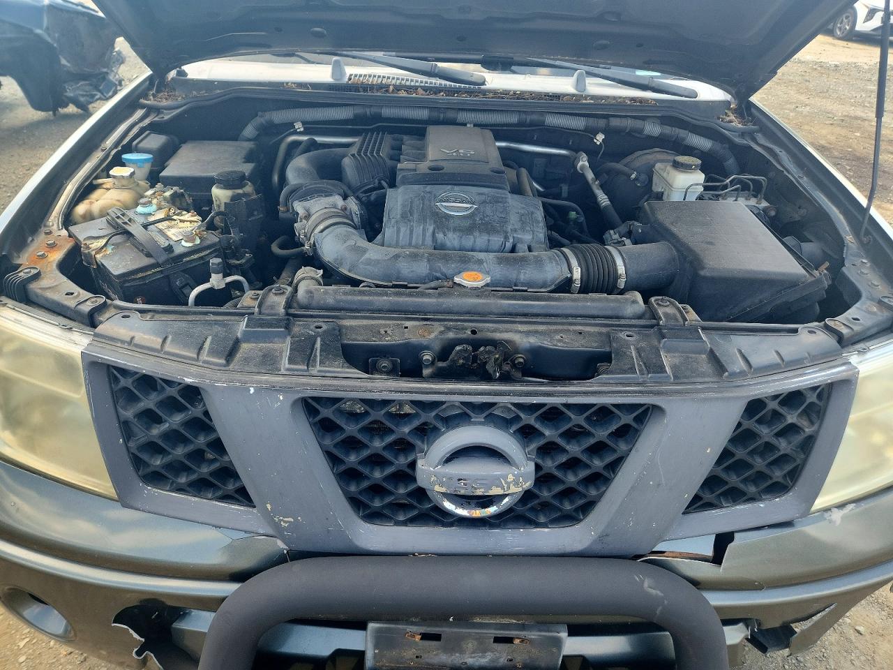 2007 Nissan Frontier Se Gray vin: 1N6AD07W77C459700