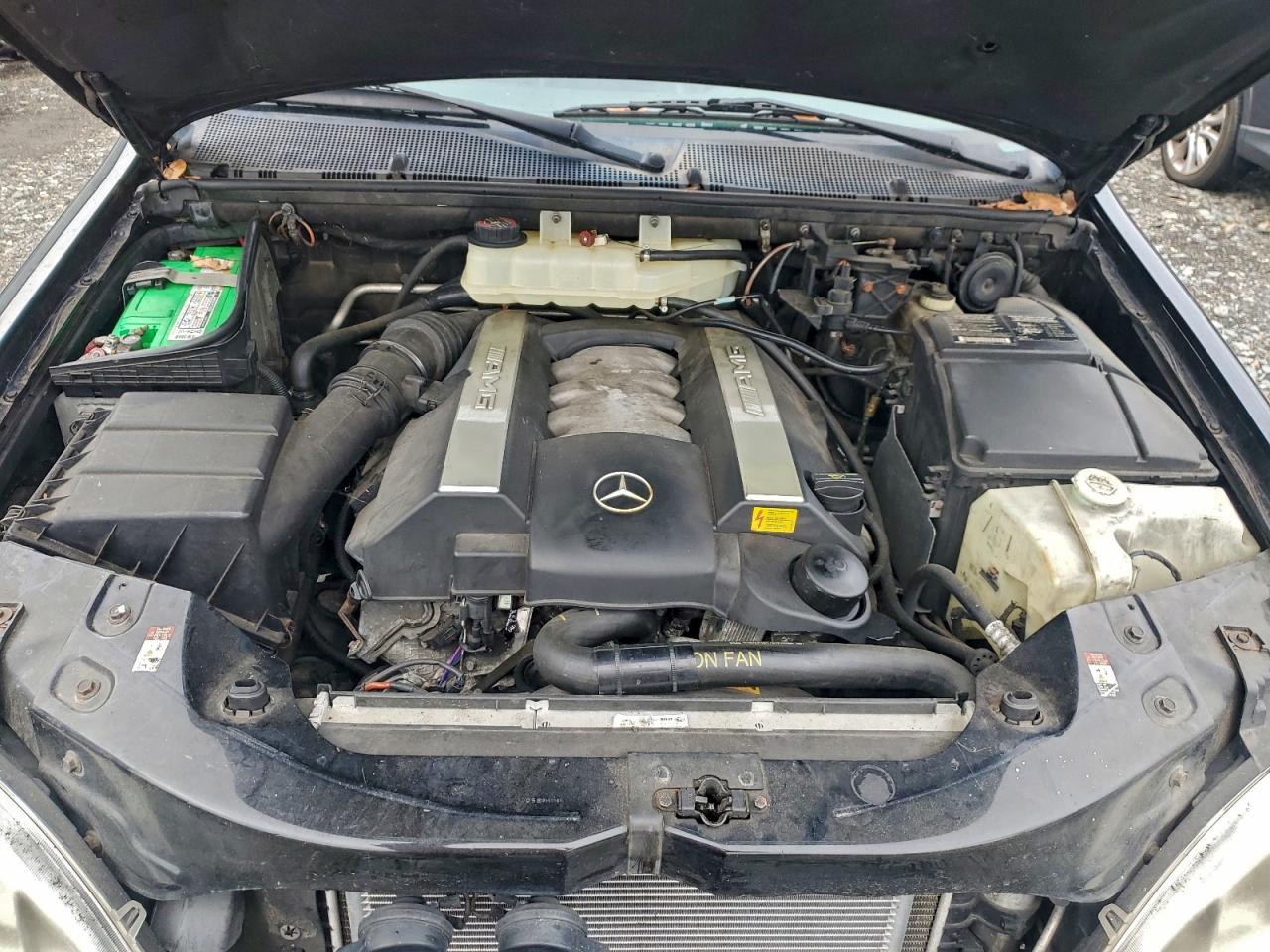 2001 Mercedes-benz Ml 55 Черный vin: 4JGAB74E41A246585