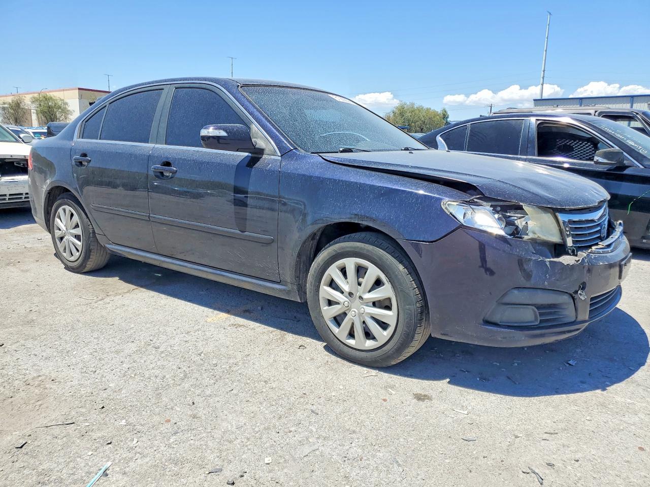 2010 Kia Optima Lx Black vin: KNAGG4A87A5378677