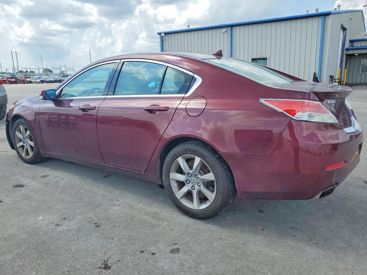 2012 Acura Tl Maroon vin: 19UUA8F51CA029295