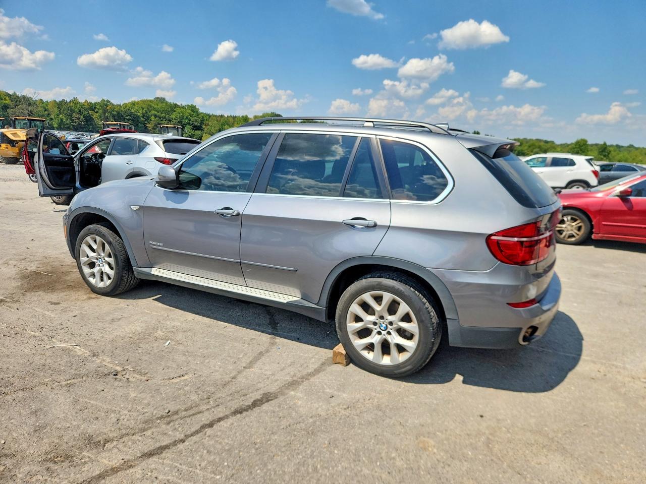 2013 Bmw X5 Xdrive35i Gray vin: 5UXZV4C55D0B13621
