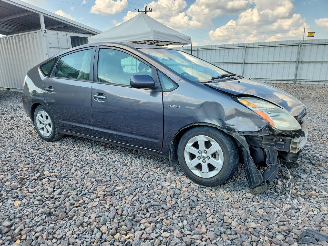 2008 Toyota Prius Base Charcoal vin: JTDKB20U583416508