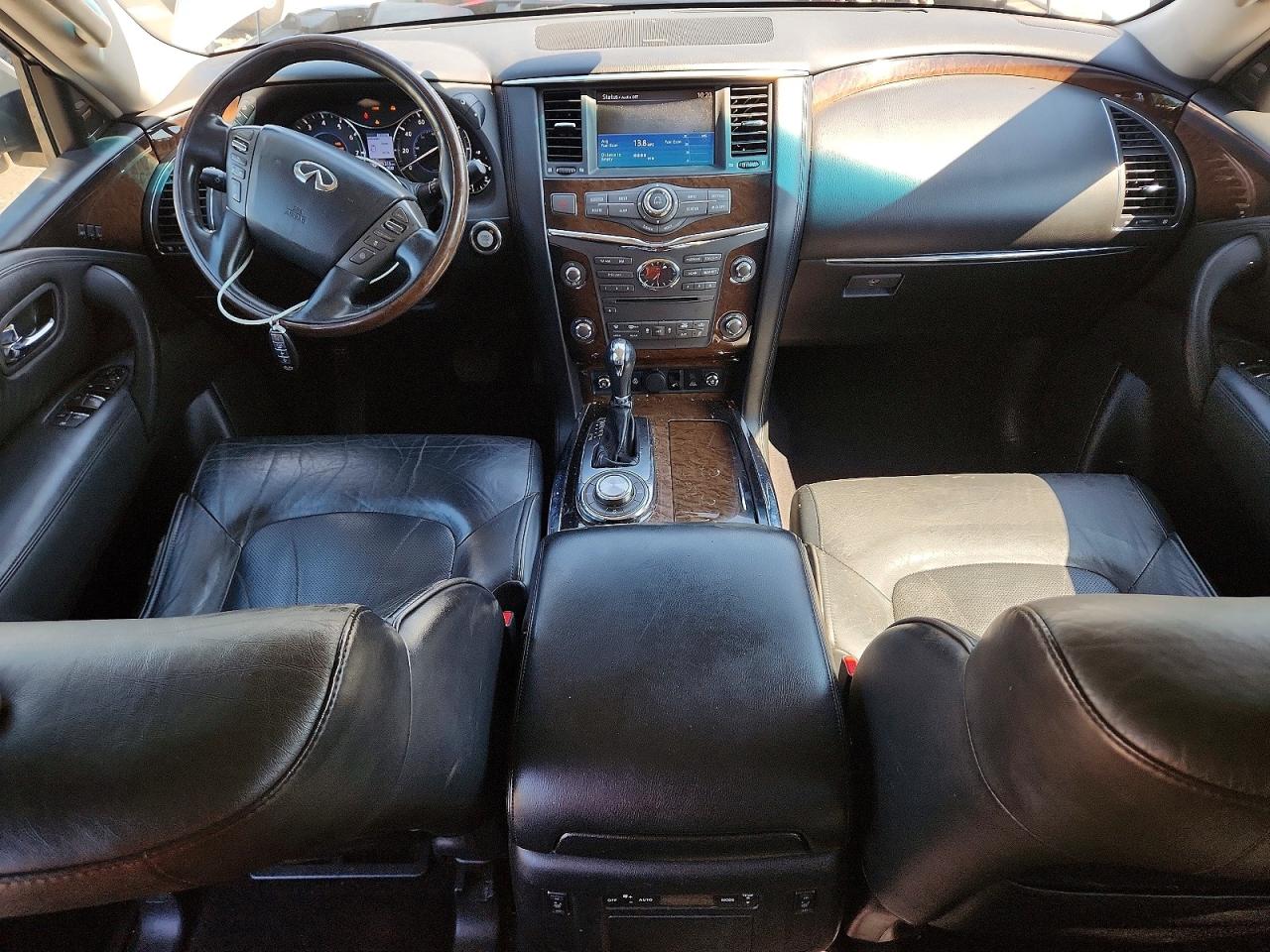 2013 Infiniti Qx56 Base Silver vin: JN8AZ2NC5D9330747