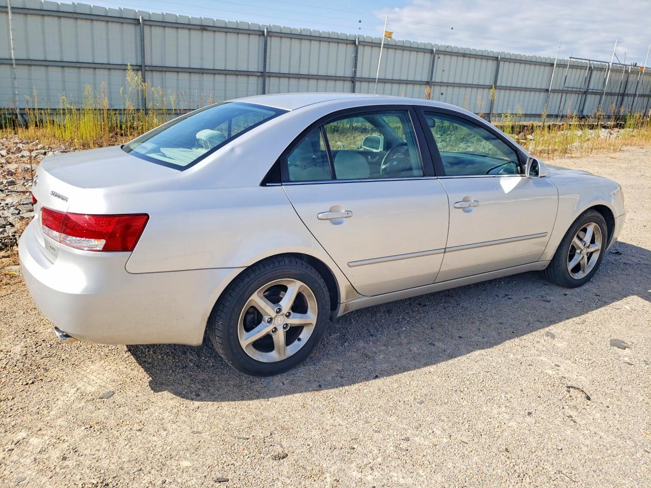 2007 Hyundai Sonata Se Silver vin: 5NPEU46FX7H206338