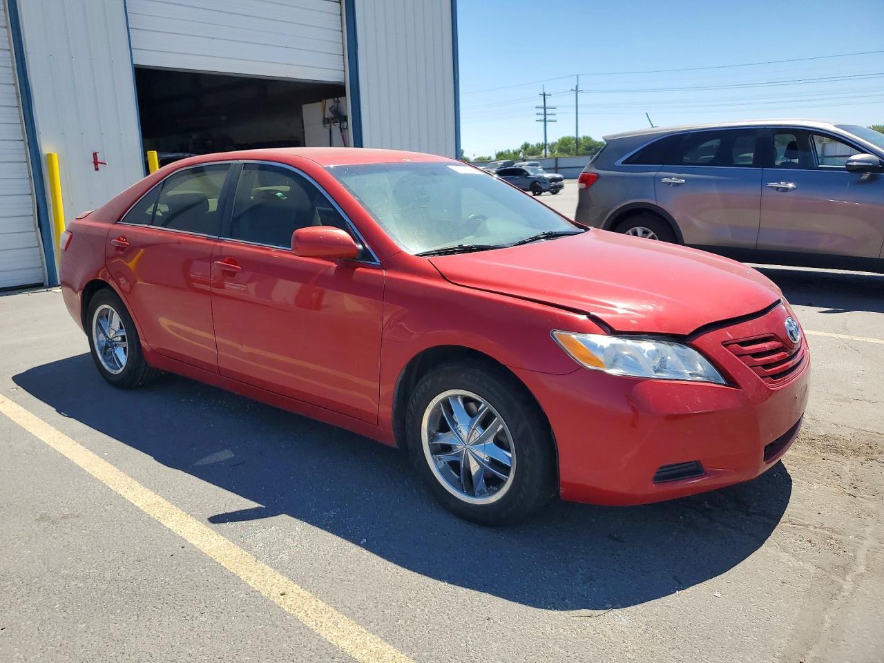 2009 Toyota Camry Le Красный vin: 4T1BE46K99U395954