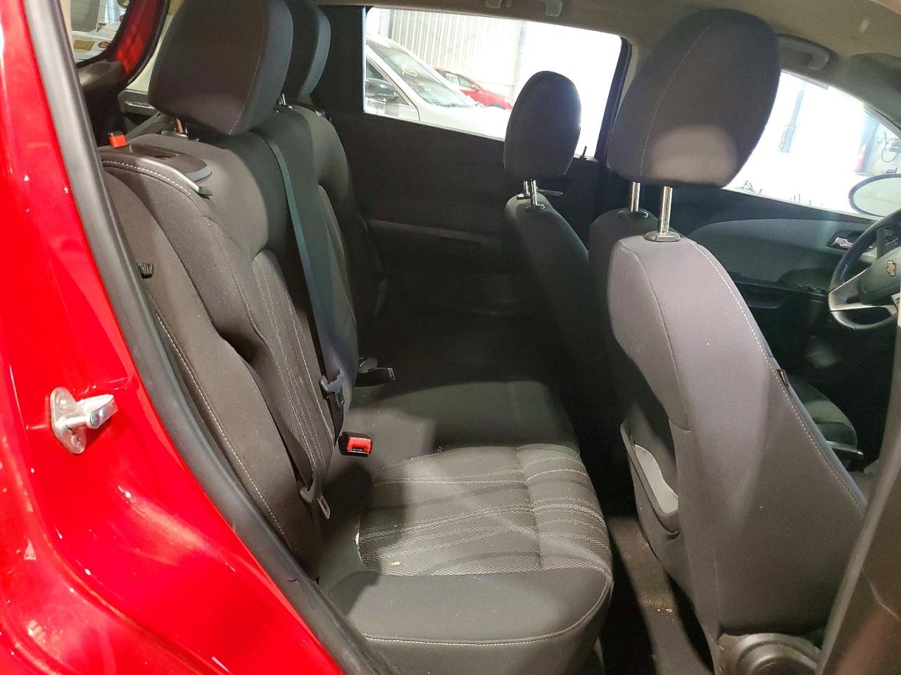 2013 Chevrolet Sonic Lt Red vin: 1G1JC6SGXD4224828